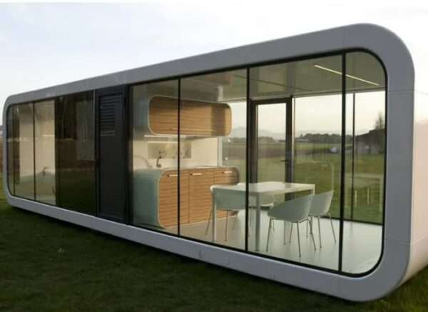 Prefab Modern Tiny House 20ft and 40ft Modular Cabin House, Tiny Home, B&B, Office, Kiosk, Pool House, bar, Outdoor Living (40X8X8 FT (Shell)), white, modpod2030 ? Premium & Durable Design - Image 2