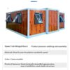 Modular Prefabricated Container Home - Customizable Tiny Home with Bathroom, Kitchen, Living Room & Bedroom - Mobile Home Solution for Adults - Ideal Tiny Homes to Live in - Image 2