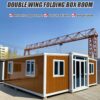 40FT Tiny House to Live in,Portable Prefab House with 3 Bedroom,1 Full Equiped Bathroom and Kitchen,Prefabricated Container House for Adults,Foldable Mobile Home ? Premium & Durable Design - Image 2