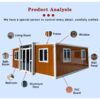 Luxury Modular 20ft & 40ft Prefab Home - 3 Bedrooms, Ready-to-Move-In Tiny Cabin - Image 5