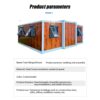 Customizable Expandable Prefab Tiny Home for Adults - Foldable Mobile House with 1-3 Rooms, Kitchen & Bathroom - Portable Living Solution for Small Families, Storage Sheds & Garden Houses - Image 3