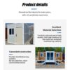Customizable Expandable Prefab Tiny Home for Adults - Foldable Mobile House with 1-3 Rooms, Kitchen & Bathroom - Portable Living Solution for Small Families, Storage Sheds & Garden Houses - Image 5