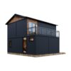 Double-Storey barn Homes 2024 Folding prefab House Expandable Tiny Home for Adults, Portable prefab House with bedrooms, Bathroom, Kitchen | Modular Container Tiny Steel Home Brown Color (40 FT) ? Premium & Durable Design - Image 4