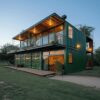 20/40FT Tiny House to Live in, Prefab Home Weather Resistant, Rust Proof Double Story Beach Home to Live in, Double Storey Prefab House with Living Room, Bathroom, Bedrooms, Kitchen and Terrace ? Premium & Durable Design - Image 6