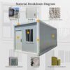 Versatile Prefab House for Urban & Rural Lifestyles, Eco-Friendly Tiny Home Kit, Ideals for Families & Remote Workers - Image 3