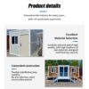 Direct Sales in China 40ft prefabricated Container Homes House Expandable Foldable Container House 40 ft with Toilet ? Premium & Durable Design - Image 6