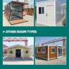 Modular Prefabricated Container Home - Customizable Tiny Home with Bathroom, Kitchen, Living Room & Bedroom - Mobile Home Solution for Adults - Ideal Tiny Homes to Live in - Image 6
