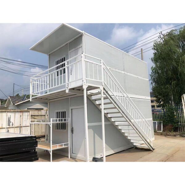 Double-Wing Folding Box Movable Room Modular Prefabricated Portable Foldable Homes 20ft Office Folding Container House?Customizable Portable prefabricatedtiny Tiny Home?Portable prefab Tiny House ? Premium & Durable Design - Image 5
