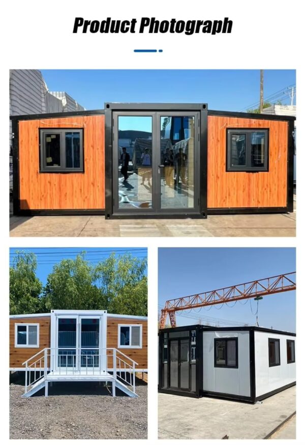 20/40FT Tiny House to Live in,Portable Prefab House with 3 Bedroom,1 Full Equiped Bathroom and Kitchen, 2 Story Prefabricated Container House for Adults ? Premium & Durable Design - Image 6