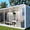 Prefab Modern Tiny House 20ft and 40ft Modular Cabin House, Tiny Home, B&B, Office, Kiosk, Pool House, bar, Outdoor Living (40X8X8 FT (Shell)), white, modpod2030 ? Premium & Durable Design - Image 5