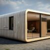Prefab Modern Tiny House 20ft and 40ft Modular Cabin House, Tiny Home, B&B, Office, Kiosk, Pool House, bar, Outdoor Living (40X8X8 FT (Shell)), white, modpod2030 ? Premium & Durable Design
