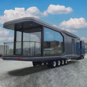 Mobile Houses, Houses, Family Villas, Tiny House, That can accommodate 4-6 People,Live in for Adults Fully Furnished Capsule House Portable Prefab House Kit with Bedroom Kitchen Bathroom ? Premium & Durable Design