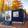 prefab Tiny Homes to Live in for Adults, 20Ft&40Ft Tiny Home for Sale prefab Portable Mobile Small House Customizable with 2 bedrooms, 1 Fully Equipped Bathroom and Kitchen, 1 Living Room ? Premium & Durable Design