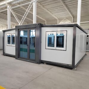 19x20FT Portable Prefabricated Tiny Home for Sale, Mobile Expandable Plastic Prefab House with 1 Full Equiped Bathroom and Kitchen,Container House for Adults Living,Foldable Home with Steel Frame ? Premium & Durable Design