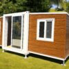 Prefab Tiny Home | Level 12 Typhoon Resistant | 20 ft Super Insulated, Fire Resistant, and Quick Setup | Premium Perfect House to Live In